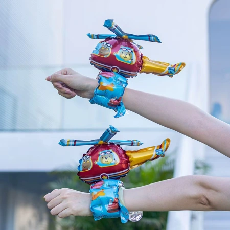 Fighter jet 3D stereoscopic wristband, balloon children's cartoon party decoration toy, birthday gift, ground promotion gift Fighter jet 3D stereoscopic wristband, balloon children's cartoon party decoration toy, birthday gift, ground promotion gift